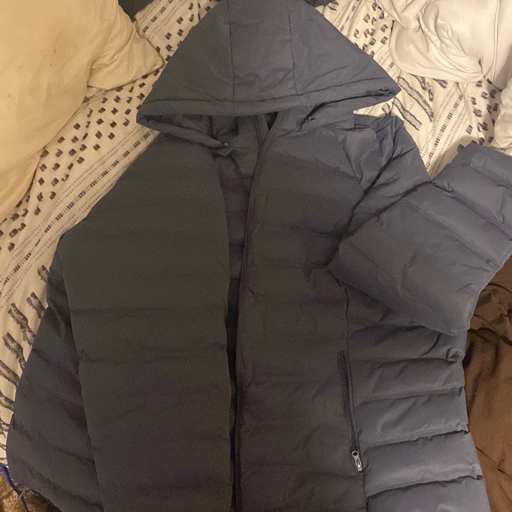Grey Puffer jacket